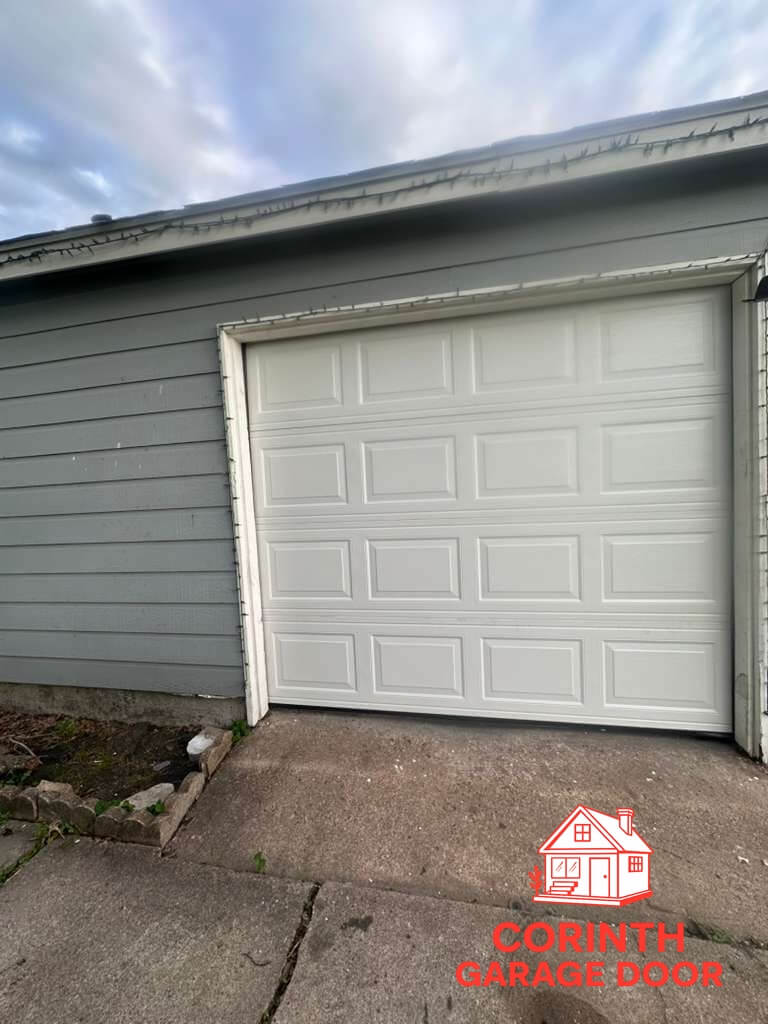 single-car-garage-door-install